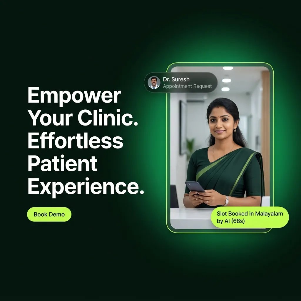 24/7 AI Appointment Booking for Clinics & Healthcare